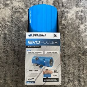 🆕 Stamina 13 In. Evo Roller, Hollow Core Foam Roller